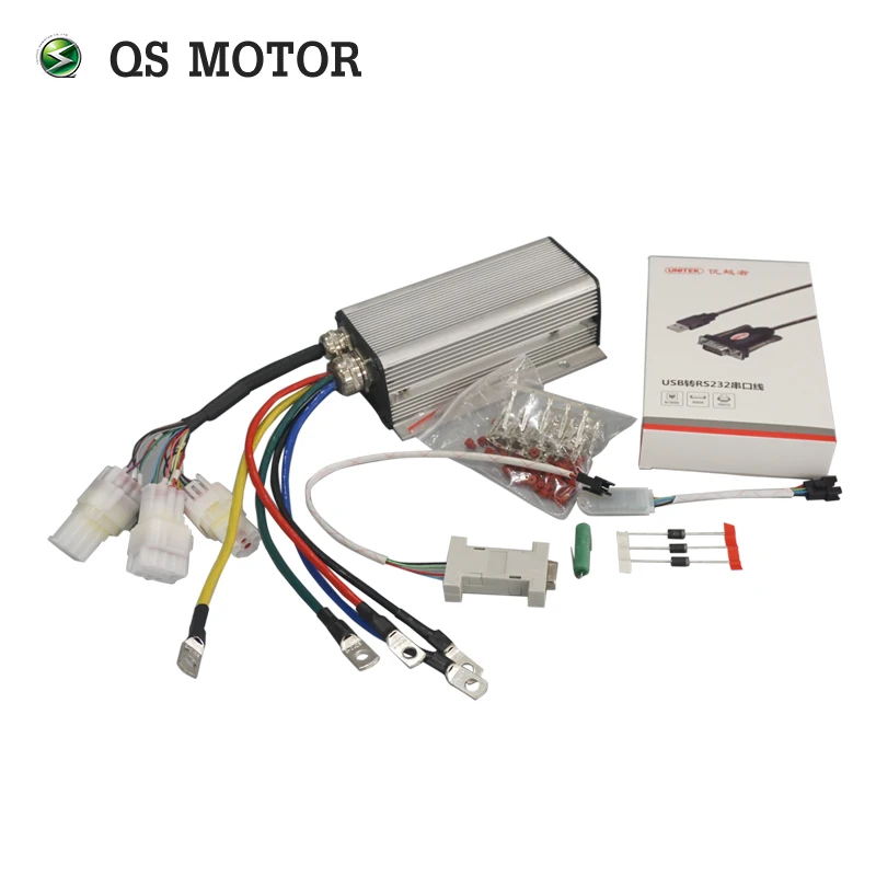  KLS7218S 24V-72V 200A синусоидальный бесщеточный контроллер двигателя для центрального движения колеса по супер