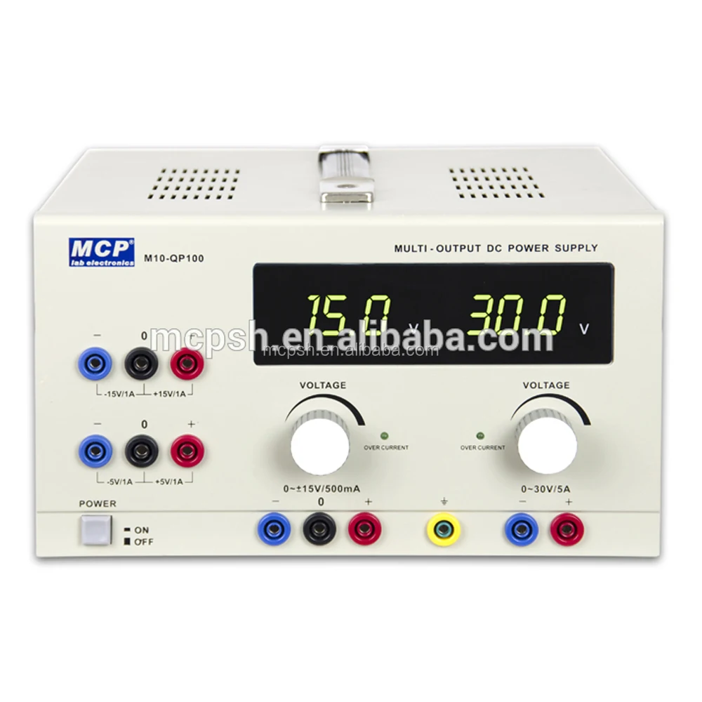 MCP M10-QP100 multi output dc power supply / Laboratory dc power supply/power supply lab