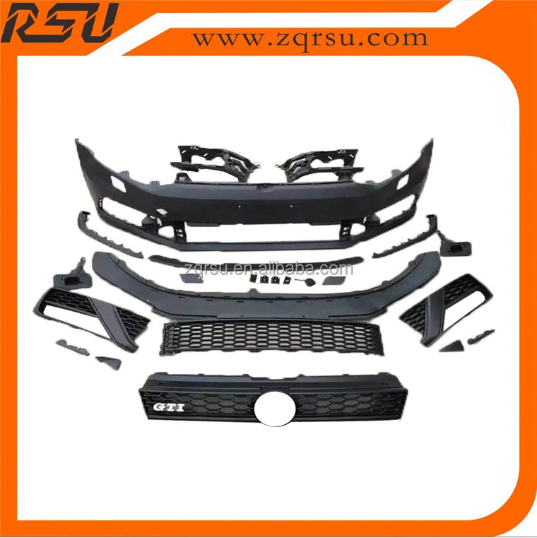 For VW Polo GTI Car bumpers front bumper assy for tuning parts pp material 2014