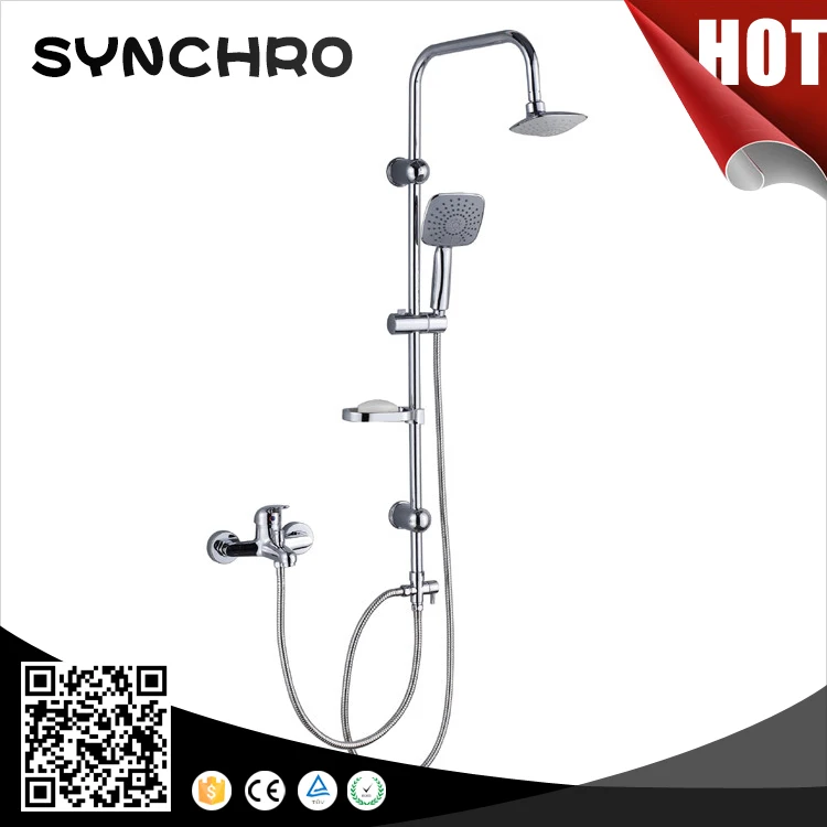 SKL-4500-1 Shower sets bath & shower faucet type and polished surface treatment shower set