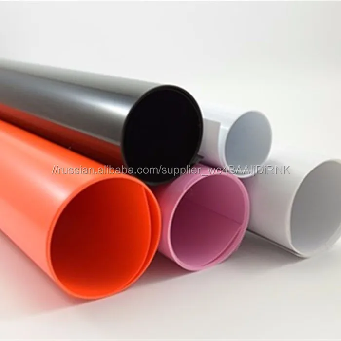 ПВХ листа цветной пластиковой мембраны PVC для термоформования