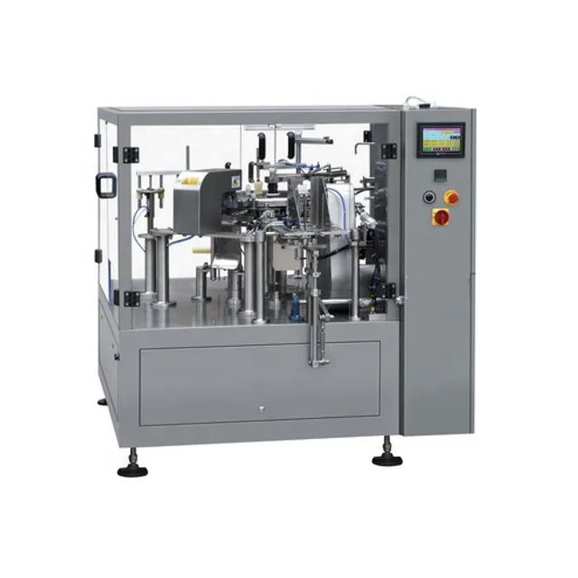 Automatic Doypack Pouch Cotton Candy Sugar Rotary Packing Machine