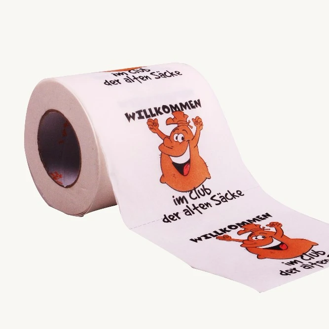 Туалетная бумага с индивидуальным принтом