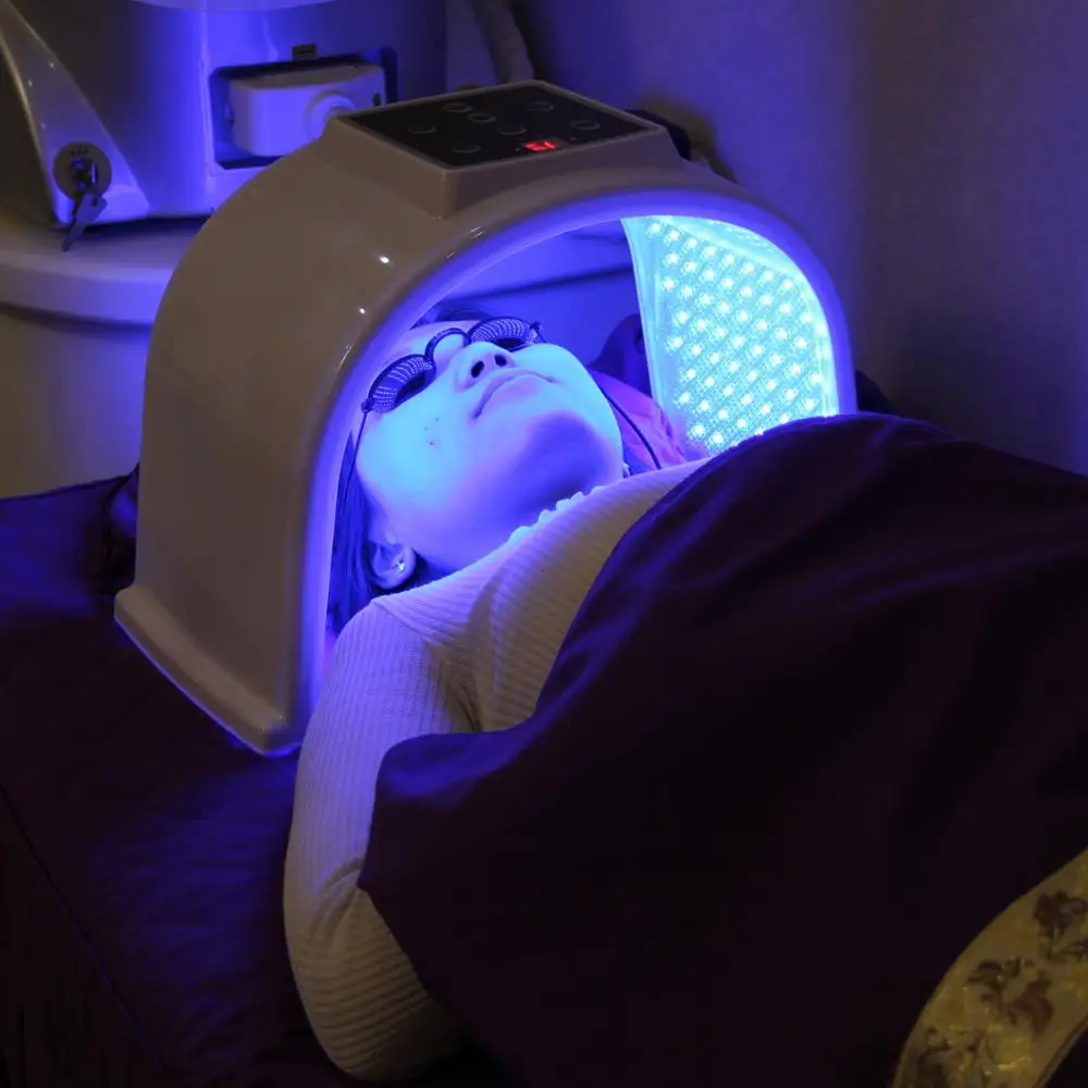  7 видов цветов био Омега СИД PDT фотон инфракрасного света лицевая маска для лица терапии машина ручной омоложения кожи домашнего использования устройства