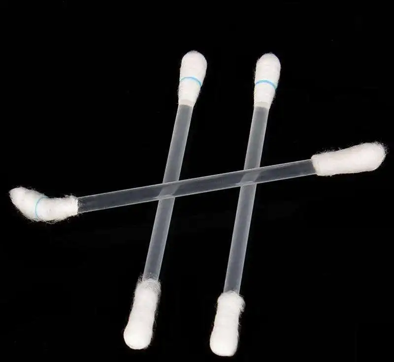 Eye makeup remover & corrector liquid filled swabs