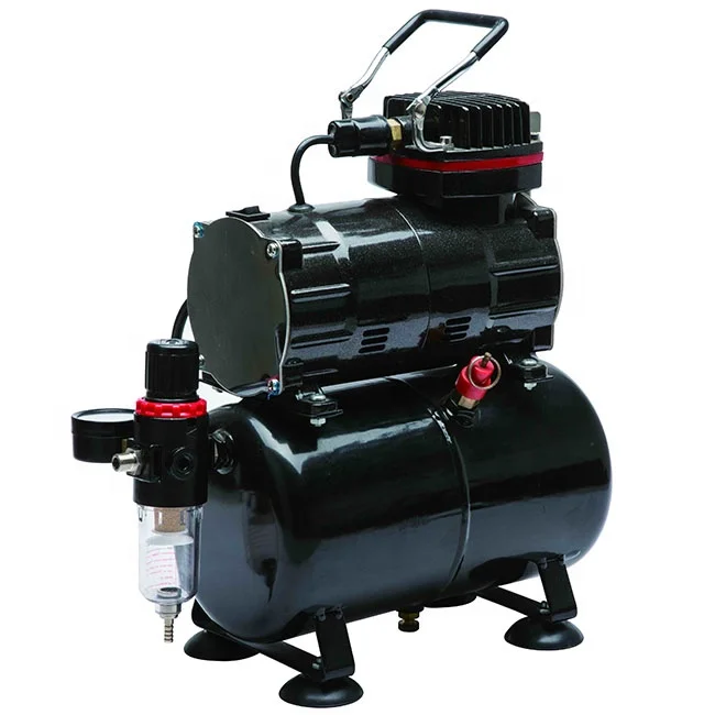 Air Brush Use Mini Air Compressor With Tank