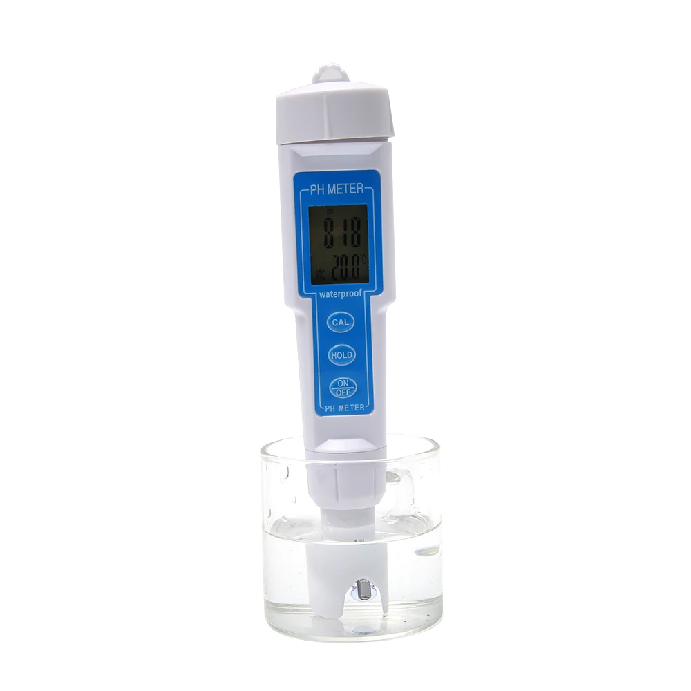 TDS PH Meter Temperature Tester pen 3 In 1 Function Conductivity Water Quality Measurement Tool TDS & PH Tester