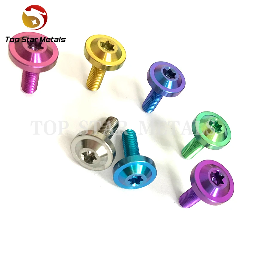 
M6*20 Titanium Bolts for Racing Motorbike Torx Head Titanium Screw Grade5 