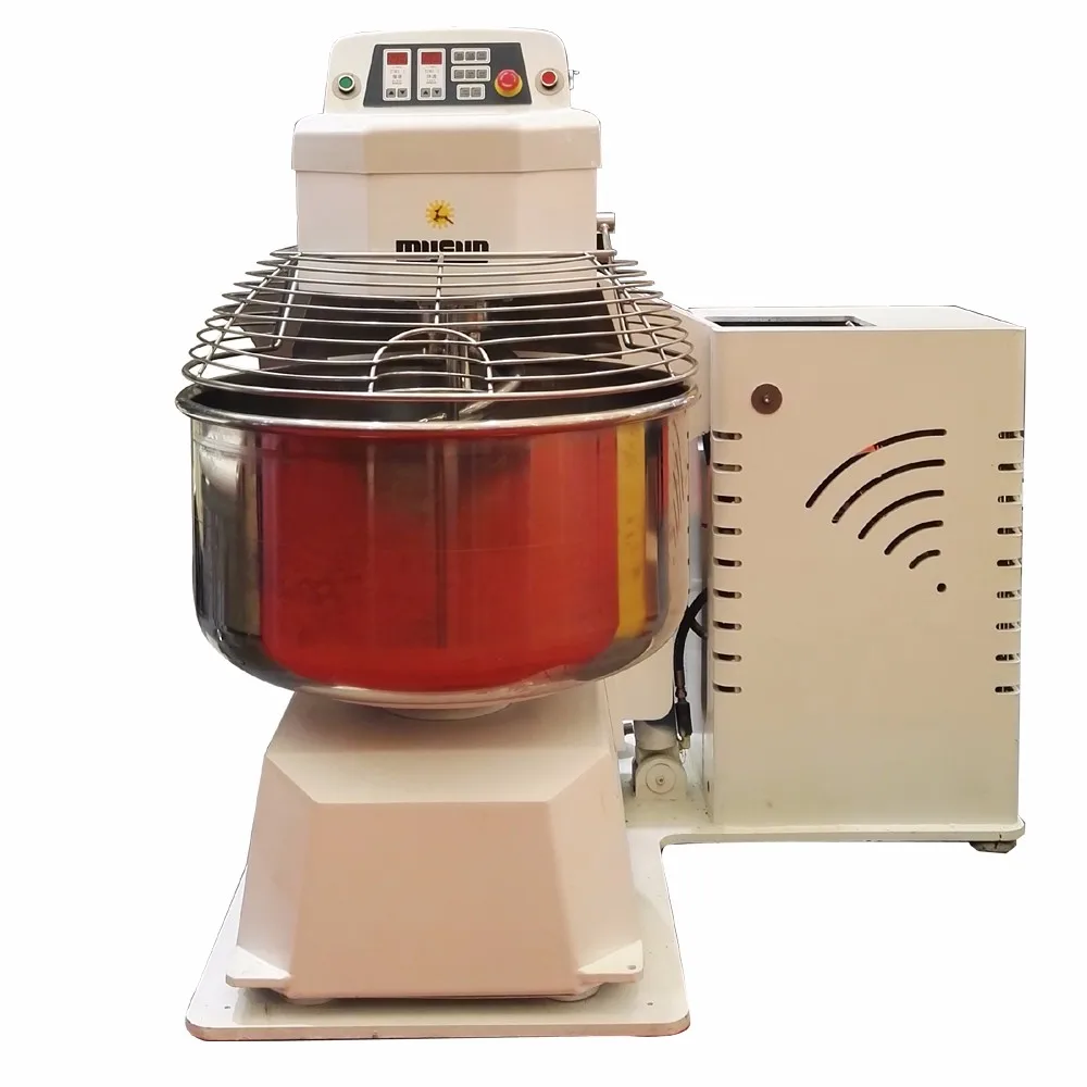 
Mysun bowl-lifted mixer 75kg 200l spiral mixer mix 75kg dry flour 150kg dough from factory 