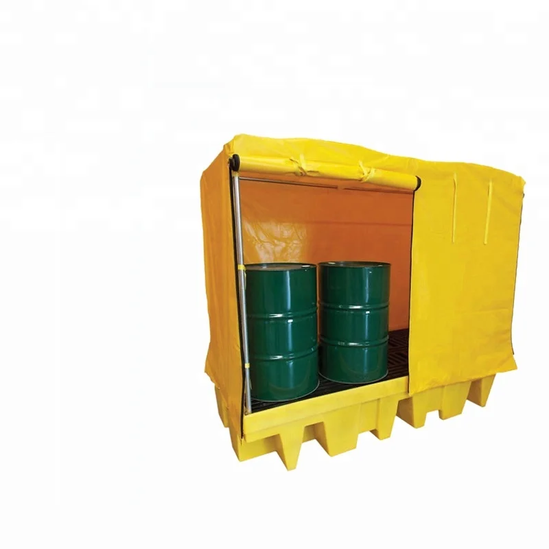 Waterproof PVC coated zipper pallet cover