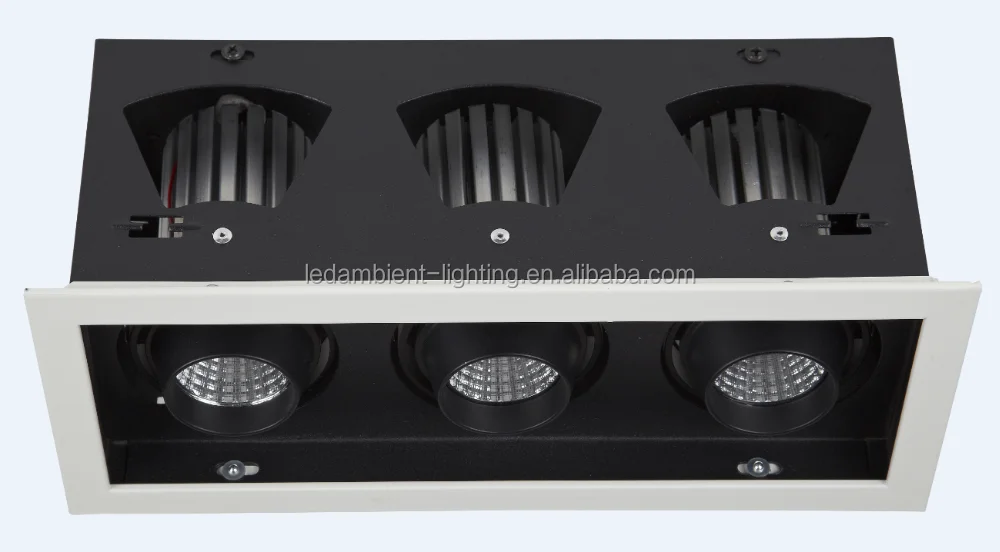 LED multiple square Wall Washer Light spot adjustable downlight ar111 4x12w for clothing shop