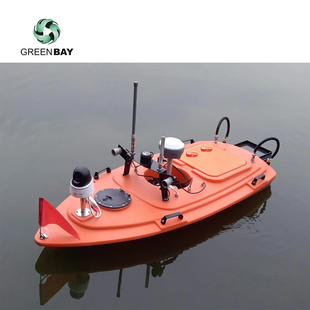 
Electrical remote controlled and autopilot unmanned surface surveyiny platform 