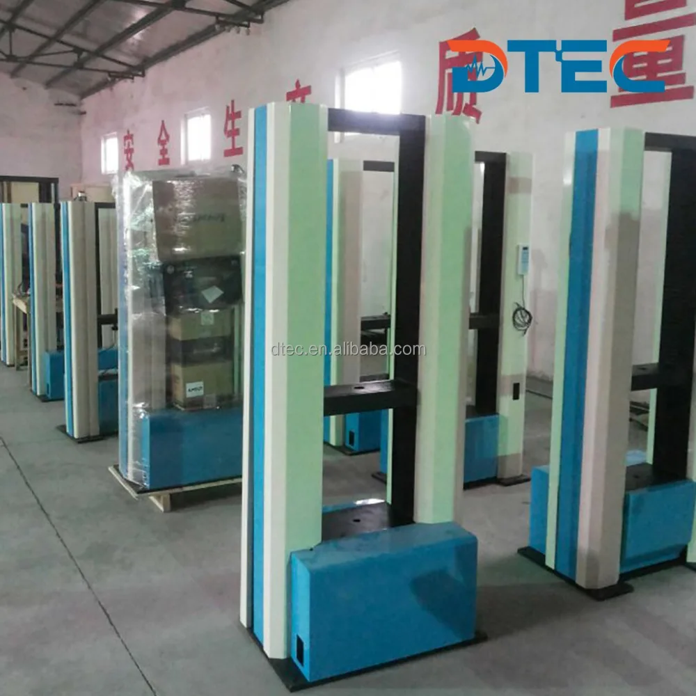 DTEC DDW-50 Electronic Universal Testing Machine,50KN,Computer Controlled,Standard claws for Tensile,Compressing and bending