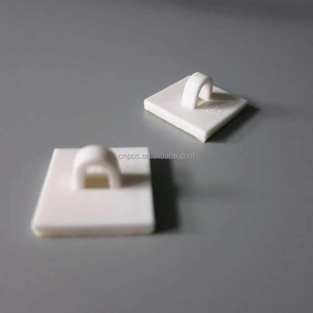 plastic adhesive backed hook for hanger goods