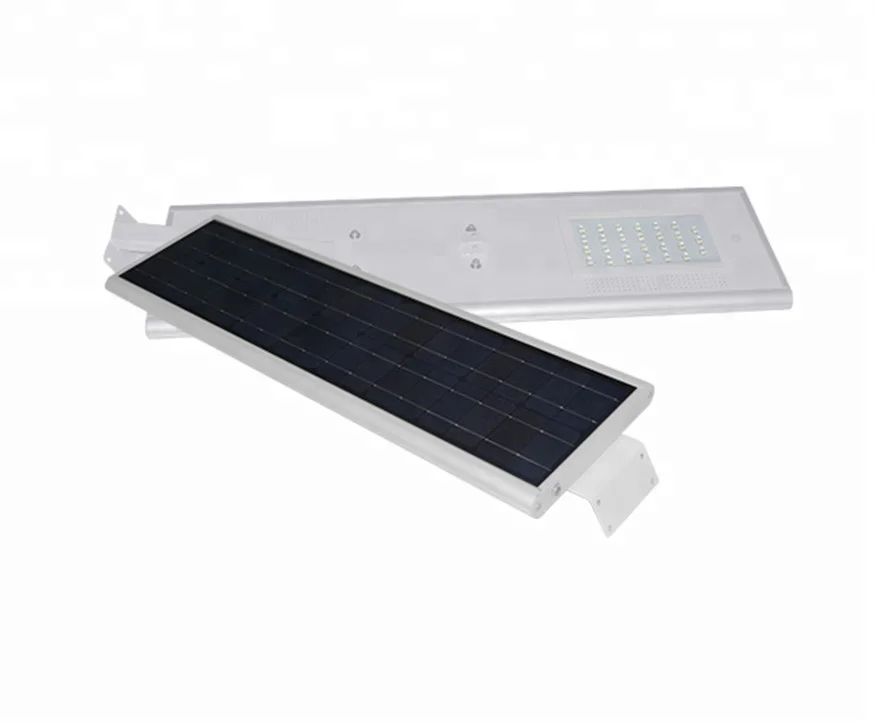 
12 volts 24 volts Warm White 30w all-in-one led solar street light 