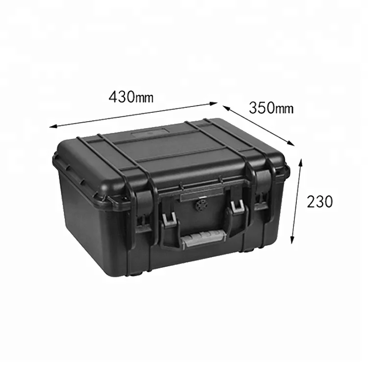 DPC077 engrave/Printing/Label Plastic TOOL CASE FOAM with Sticker