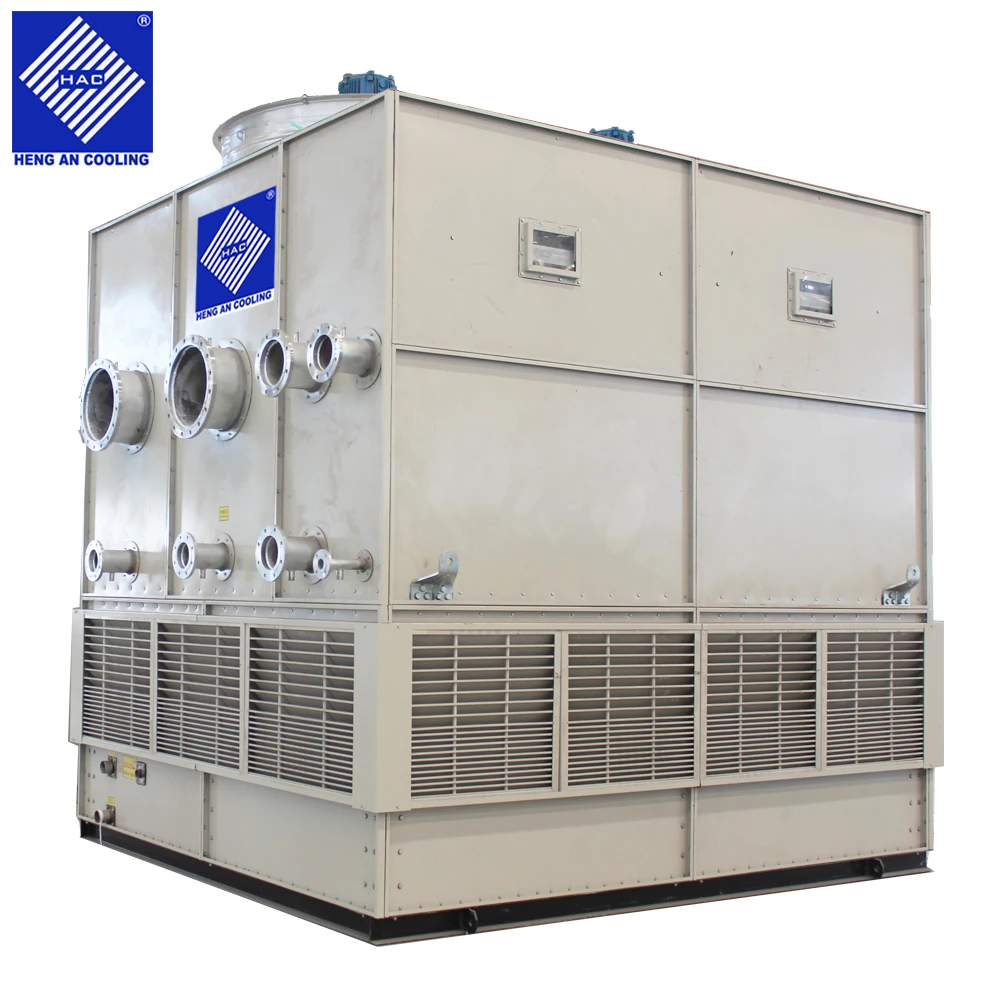 Ammonia Refrigeration Industrial Evaporative Condenser For 350hp Compressor For Industrial Refrigeration
