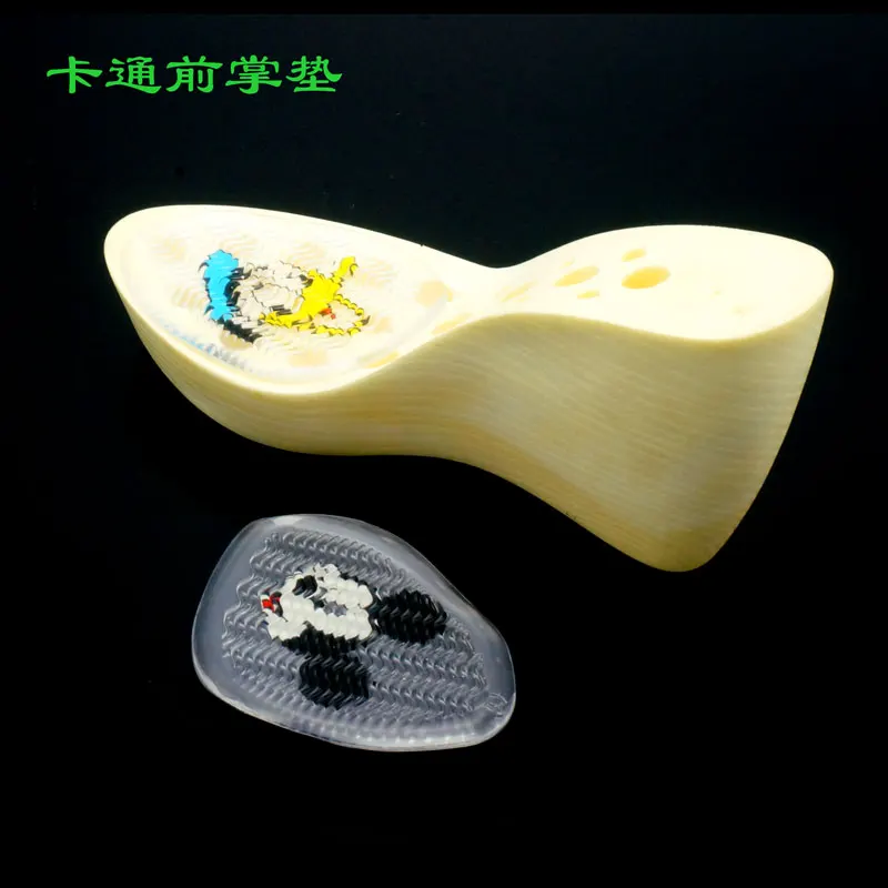 Wholesales 2 Pairs Anti-skid Silicone Gel Insoles High Heel Shoes Forefoot Front foot Pad