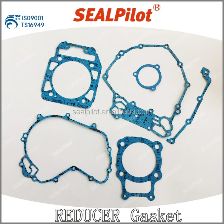 Resistance reducer gear box oiled paper pad