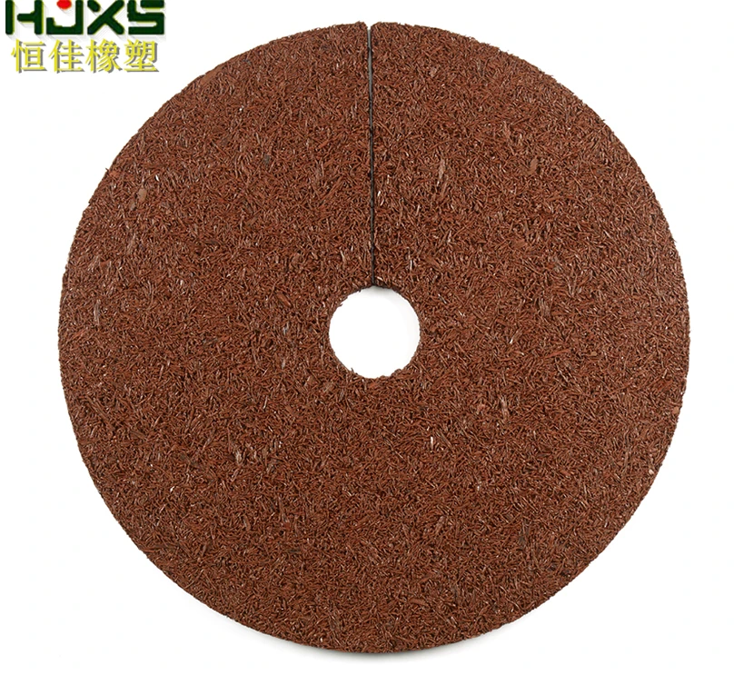 Wholesale China!!! Cheap Price Reclaimed Rubber Mulch Tree Mats For Trees