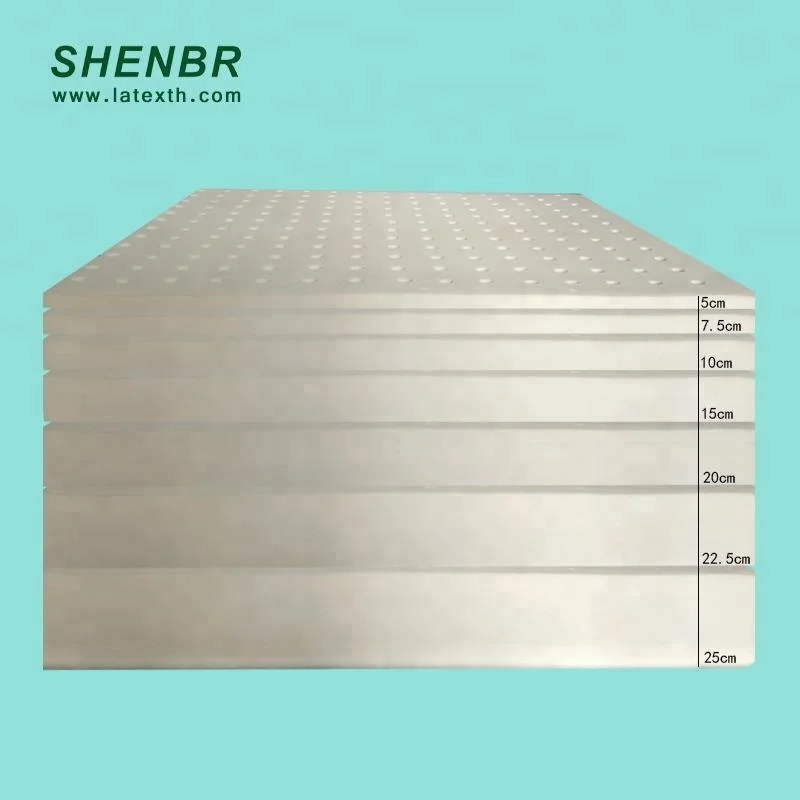 
Top Grade Cheap Thailand 100% Natural Latex Foam Mattress 