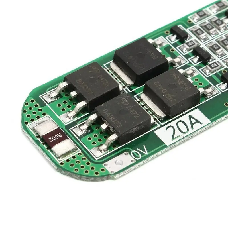 3S 20A 18650 Lithium Battery Protect Board Li-ion Lipo Battery Charger Protect PCB BMS 12.6V For Driving Drill 64x20x3.4mm