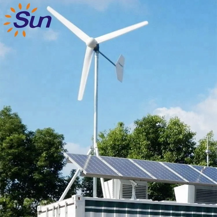 
House Solar System 48V Wind Mill Generator From China <img data-src=
