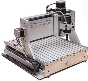 АМАН 200w фрезерный станок с ЧПУ печатных плат делая машину