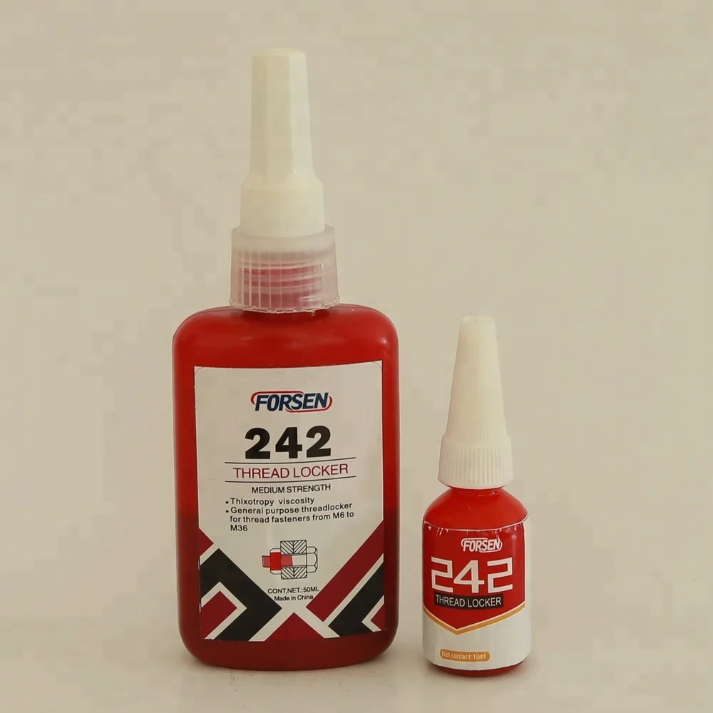 10 ML threadlocker M6 to M36 screw sealing 242 Anaerobic thread locker