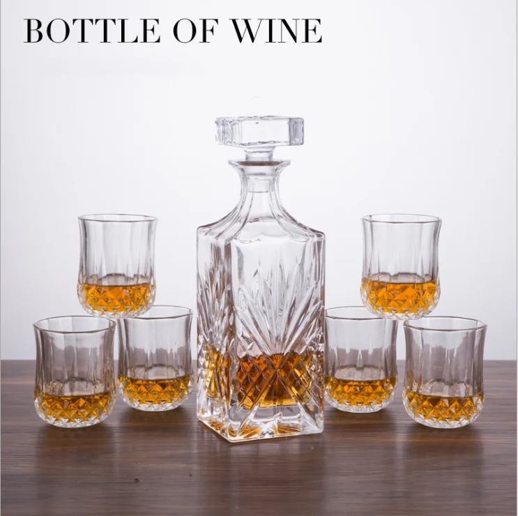 Оптовая продажа стеклянные бутылки для виски 100 мл стеклянная