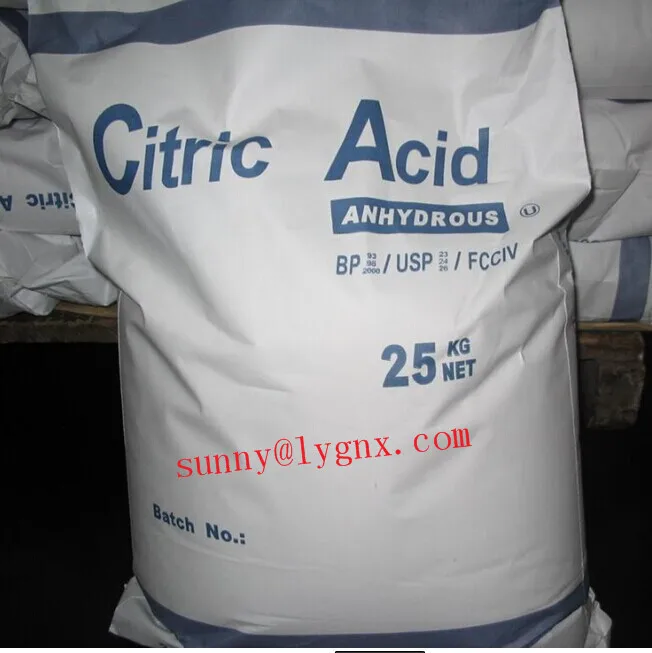kosher Organic Citric Acid BP98/E330/FCC/FCCV