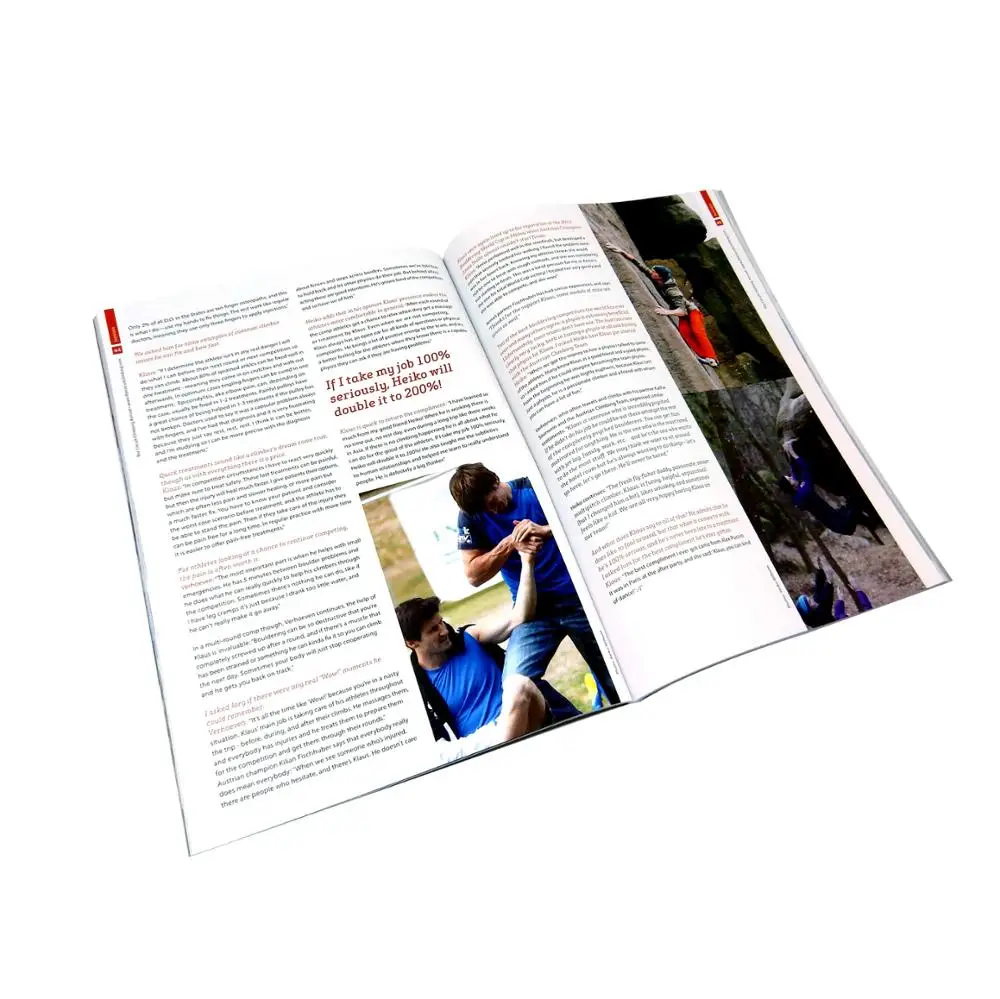 CMYK профессиональный дизайн пользовательский цвет a4 Журнал затраты на производство