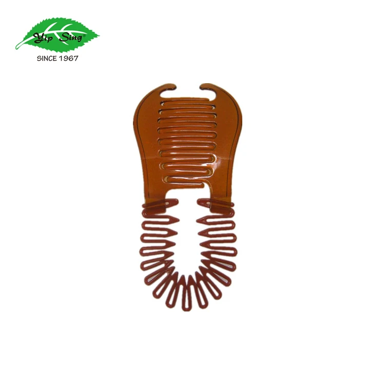 Banana Combs Hair Clip French Side Comb Holder Soft and Bendable Plastic Clip