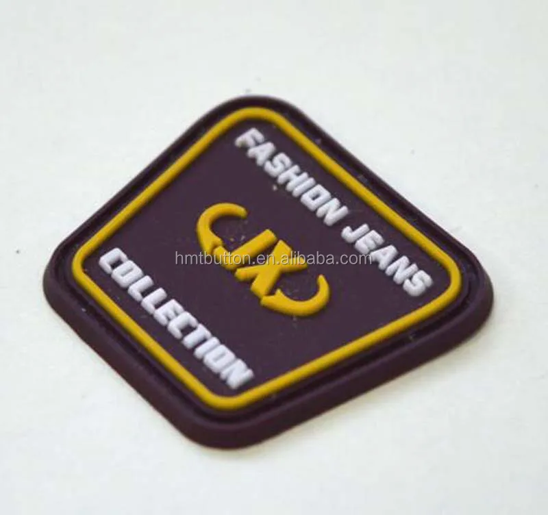 High Quality clothing Silicone Plastic Trademark,PVC Label
