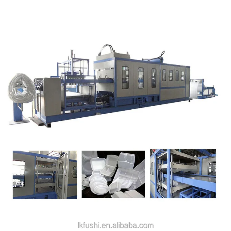 China supplier ps foam food container production line
