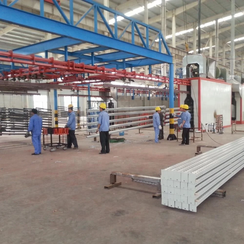 automatic powder coating machine for aluminium profile vertical powder coating line and anodizing