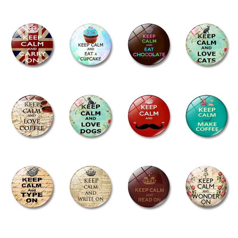 Tourist souvenir glass crystal dome fridge magnet sticker