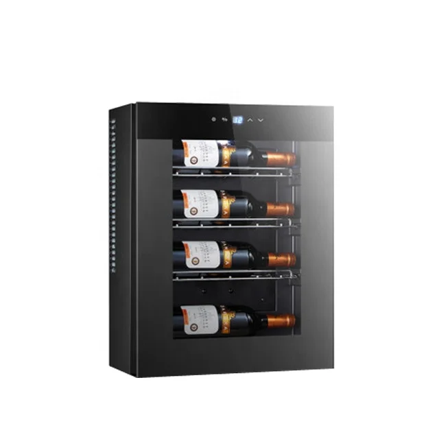 12L slim built in integrated wine fridge smart table refrigerator wine cooler buckets