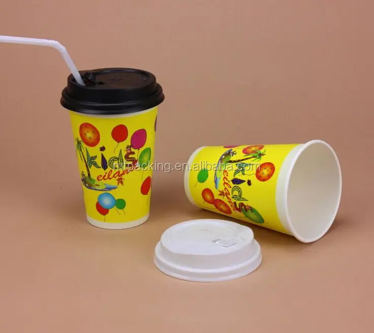 
coffee paper cup designs sweet soybean milk paper cup fan 