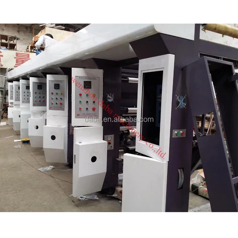 Высокоскоростная ротогравировальная печатная машина DABA