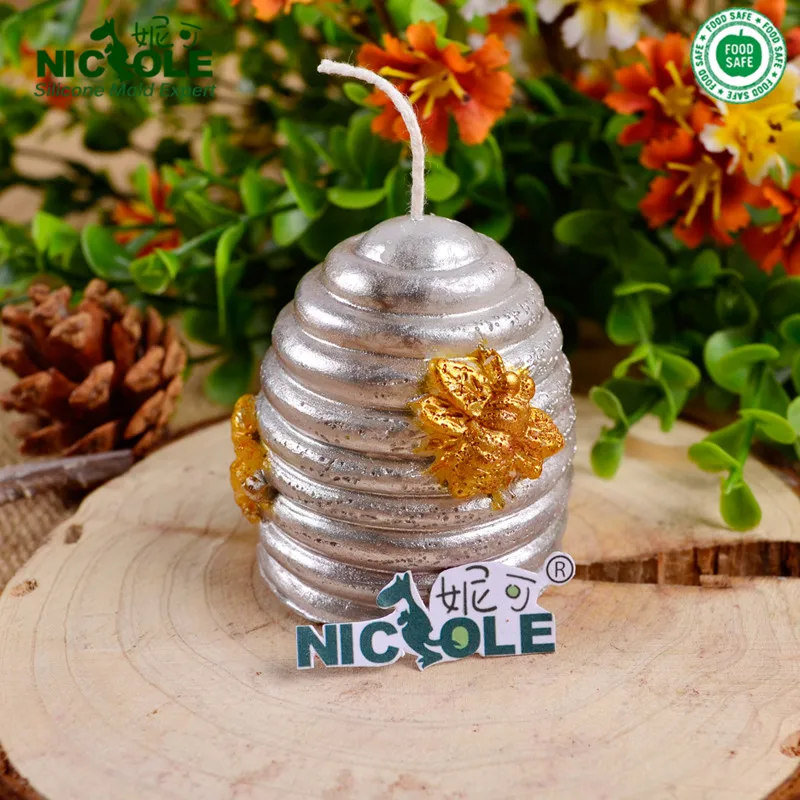Форма для свечей Nicole London Conch, силиконовые формы для свечей, формы «сделай сам», формы для свечей