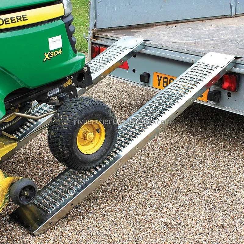 
Heavy duty trailer car loading steel trailer ramp moto ramp 4OOKG for loading capacity 
