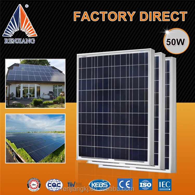 
Protective Cover price per watt 1000V Maximum System Voltage 50w solar panel price india 