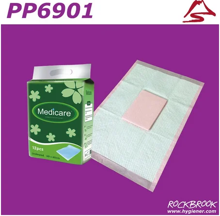
60x90 Medical Under Pad Hospital Disposable Underpad for Incontinence Elderly 