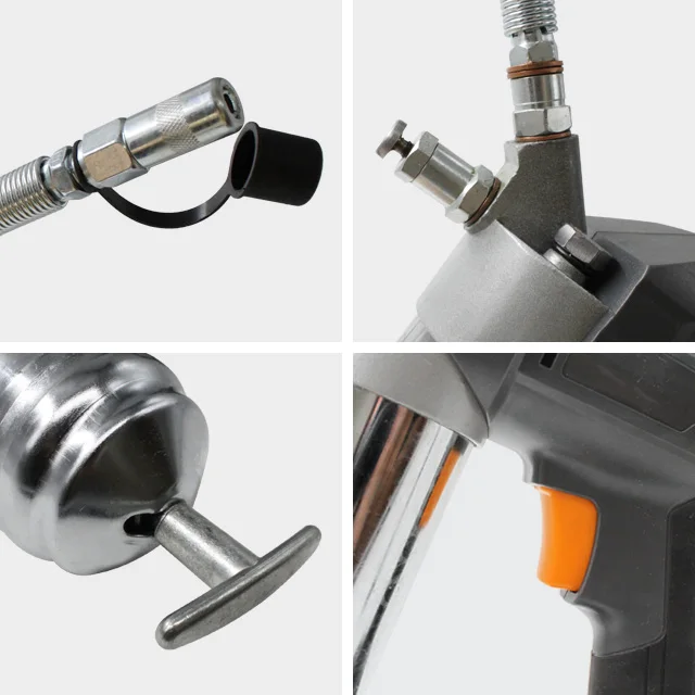 
Powerful 18V Li-ion Battery operated Grease Gun 