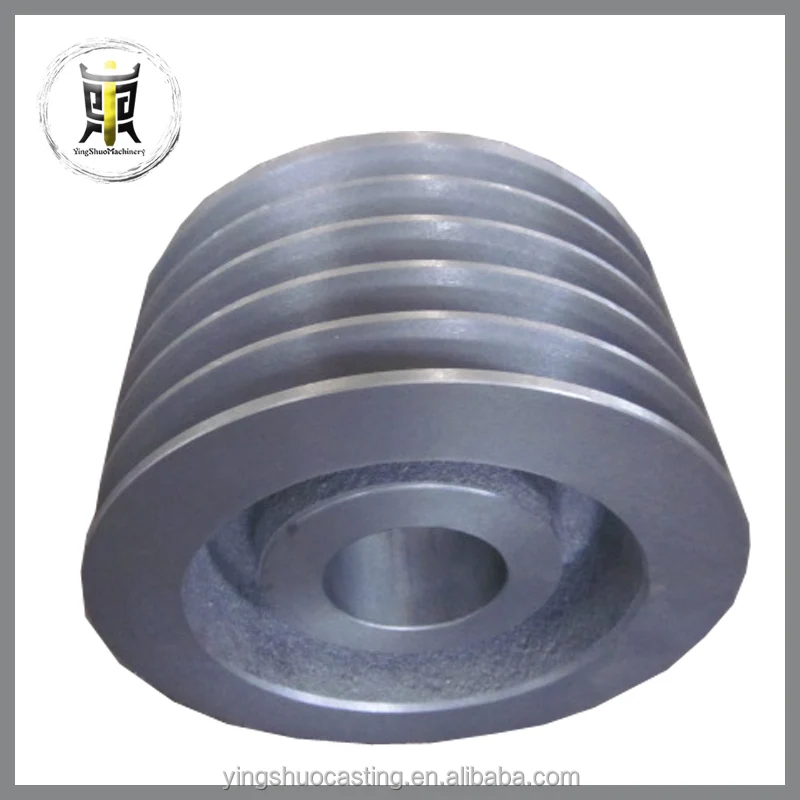 
low price custom sand casting V belt pulley 