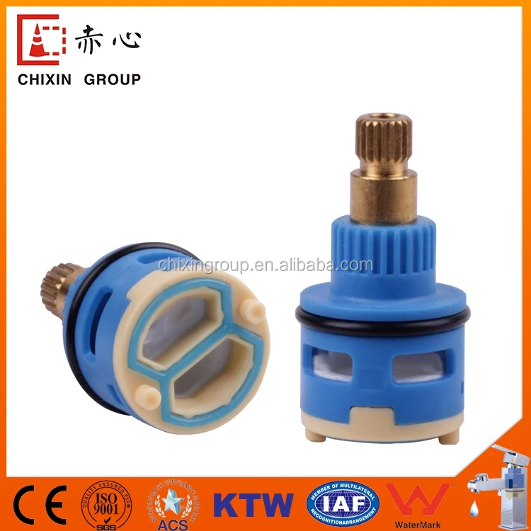 Faucet ceramic cartridge 4 way diverter for shower / faucet