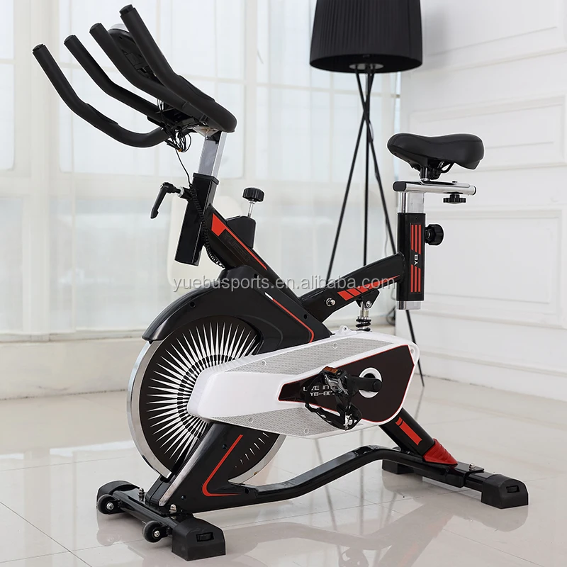 Yuebu Fitness Equipment Stationary Exercise Speed Bike Indoor Spin Speed Bike YB-8800 with Pulse Sensors and 8KG flywheel