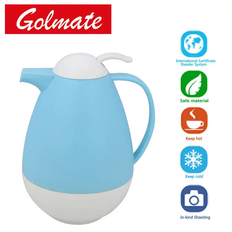 1.0L асбеста с двойной стенкой термос стекло внутренняя