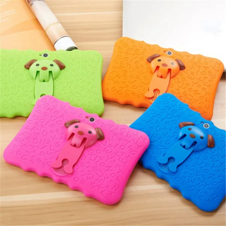
tablet 7 inch 1024*600 ips children educational learning android kids tablet with silicon case stand 